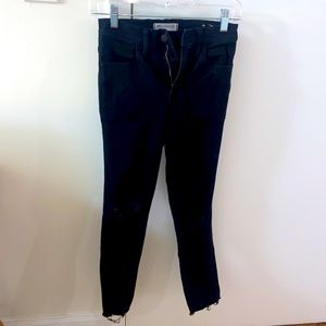 Madewell Black Ripped Jeans
